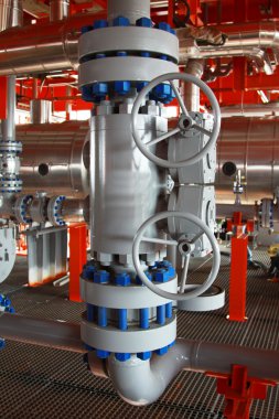 Petrol ve doğal gaz boru hattı valfleri ile işleme