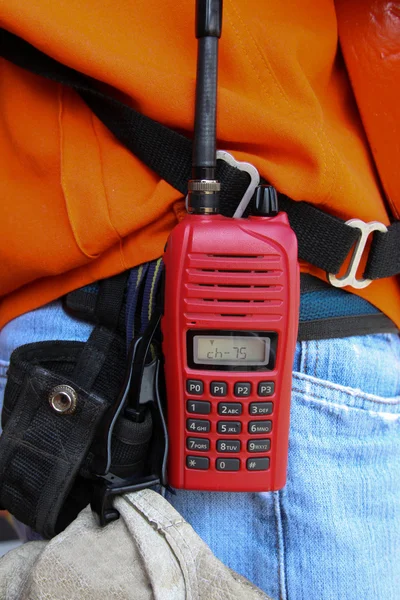 Şantiye telsiz radyo.