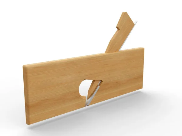 Tahta el uçağı, 3D model..