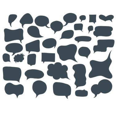 Konuşma baloncukları ayarlandı