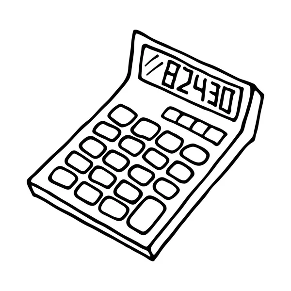 Icono de la calculadora — Archivo Imágenes Vectoriales
