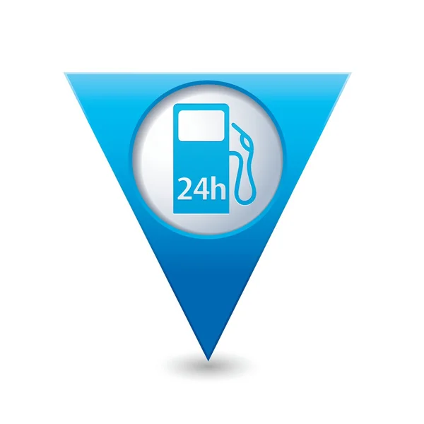 Gas station icon. Vector illustration — Stock Vector