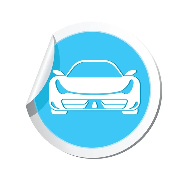 Icono del coche. ilustración vectorial — Vector de stock