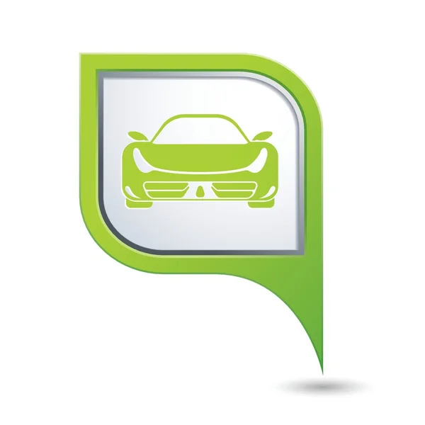 Icono del coche. ilustración vectorial — Vector de stock