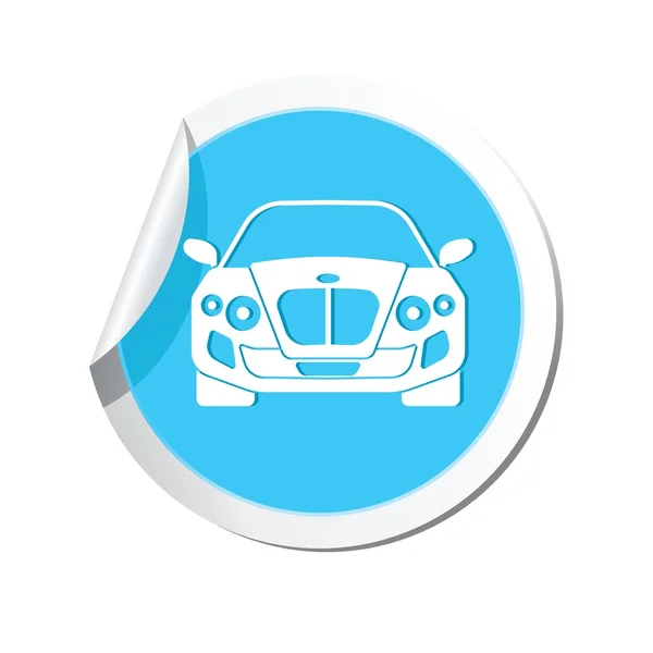 Icono del coche. ilustración vectorial — Vector de stock