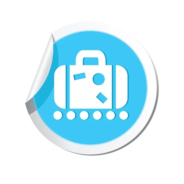 Suitcase icon. — Stock Vector