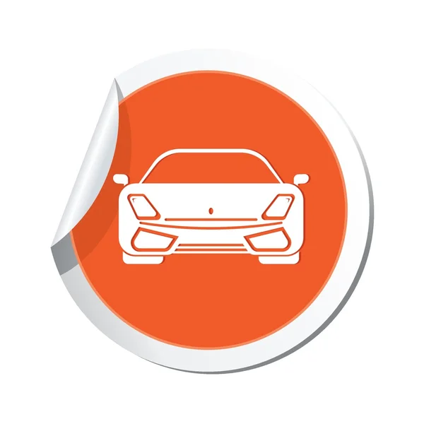 Icono del coche. ilustración vectorial — Vector de stock