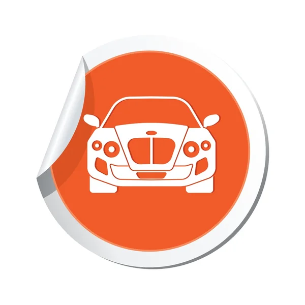 Icono del coche. ilustración vectorial — Vector de stock