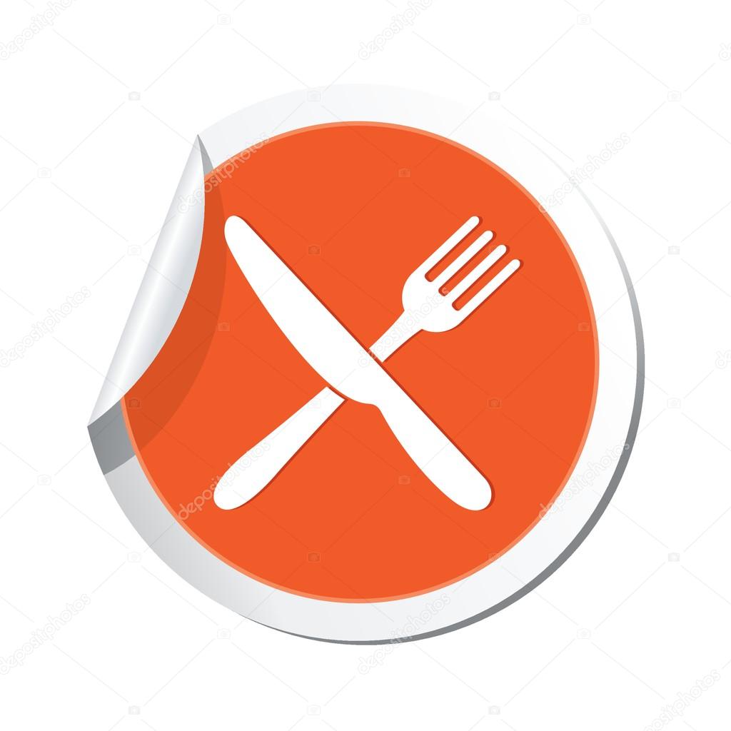Restaurant icon. Vector illustration