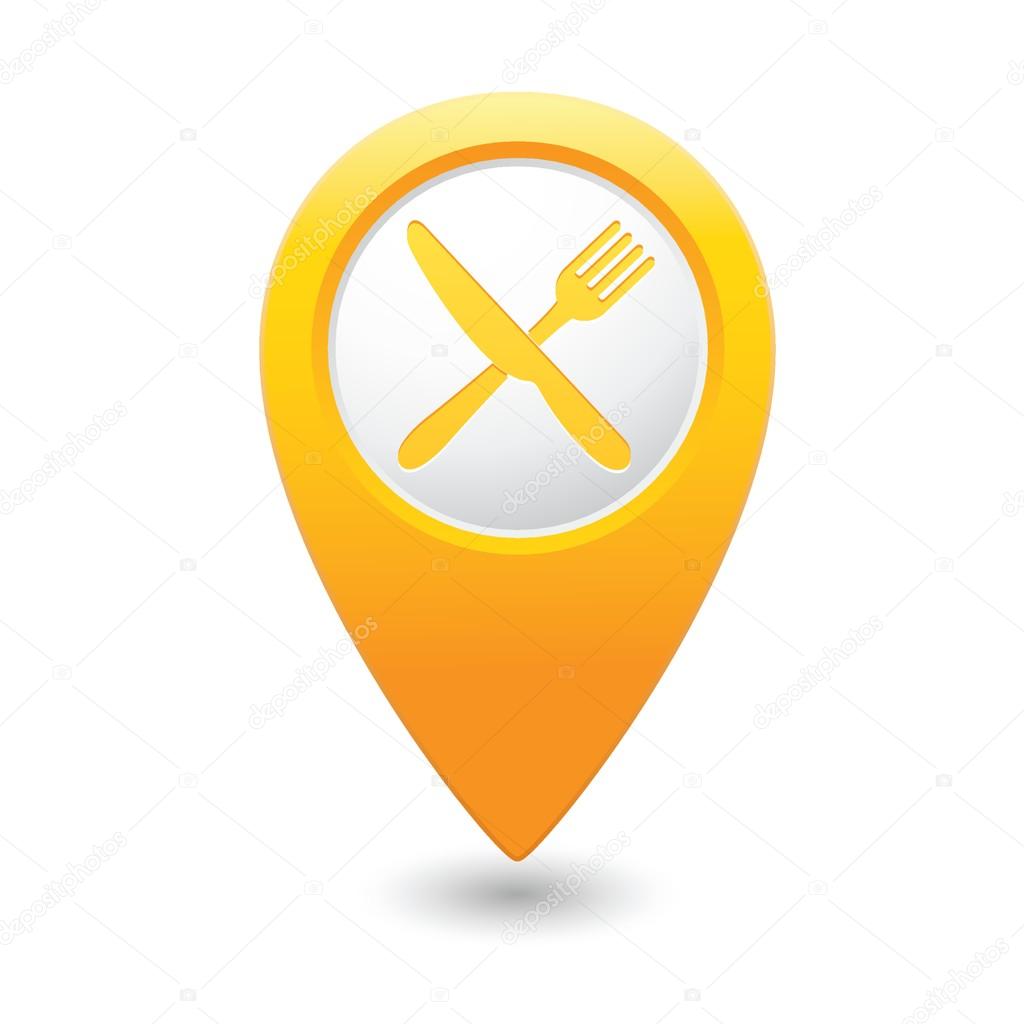 Restaurant icon. Vector illustration