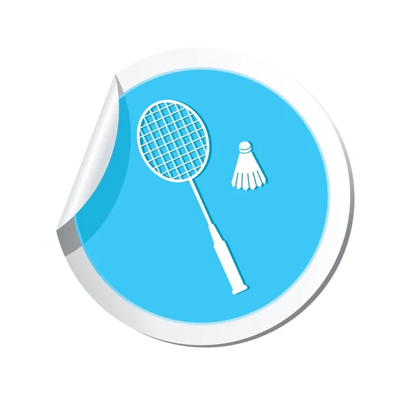 Badminton icon. — Stock Vector