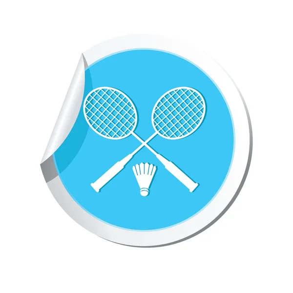 Badminton icon. — Stock Vector