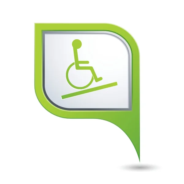 Icono de handicap . — Archivo Imágenes Vectoriales