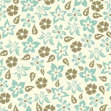 Kusursuz çiçek deseni