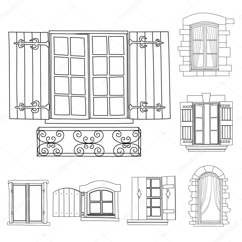Окна Рисунки Фото