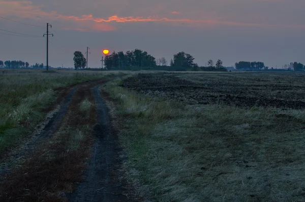 Sommerlandschaft im Uralr — Stockfoto