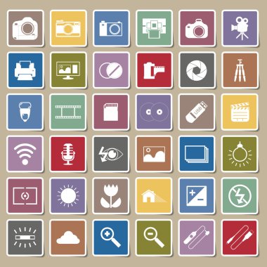 fotoğraf kamera simgeler sticker