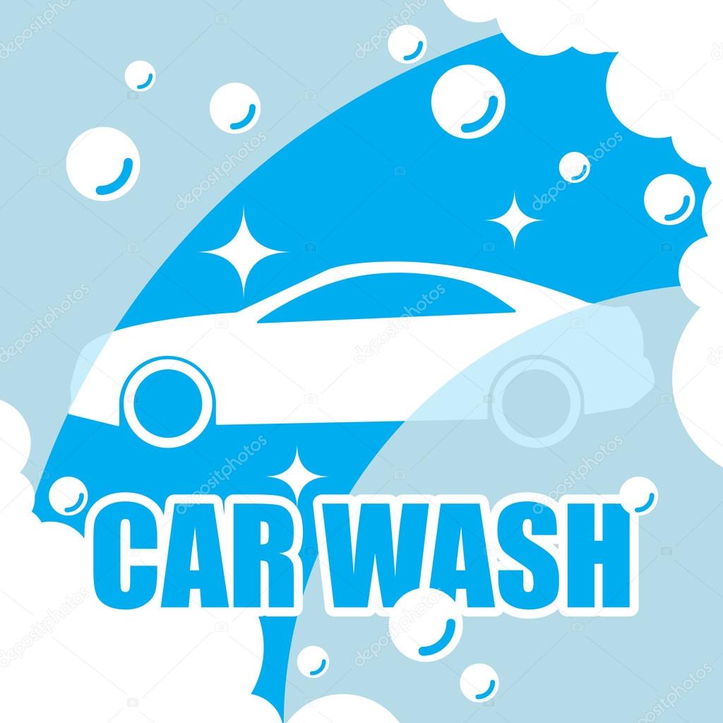 Car wash vector