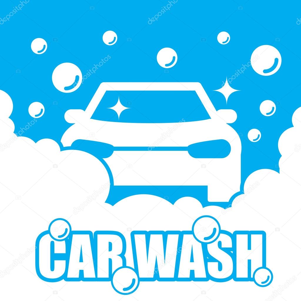 Car wash vector