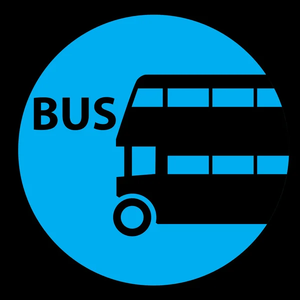 Автобусна станція Знаки і символ — стоковий вектор