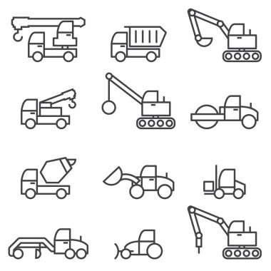 İnşaat arabası seti