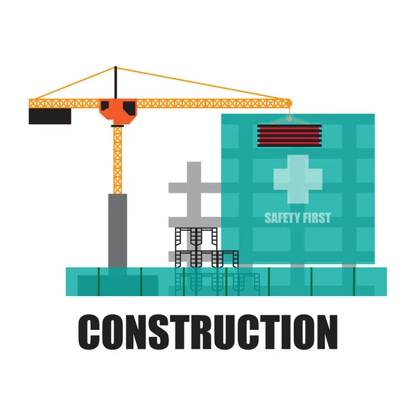 En construcción — Vector de stock