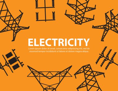 Elektrik sonrası, yüksek gerilim donatımı arka plan