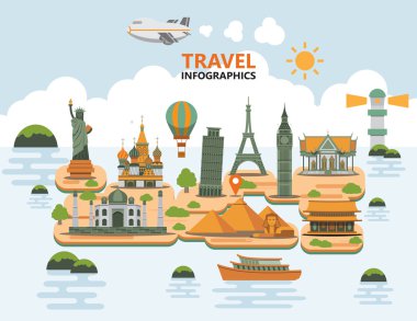 Infographic seyahat 