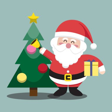 Noel Baba yan tümceleri Noel ağacı Noel karakter için