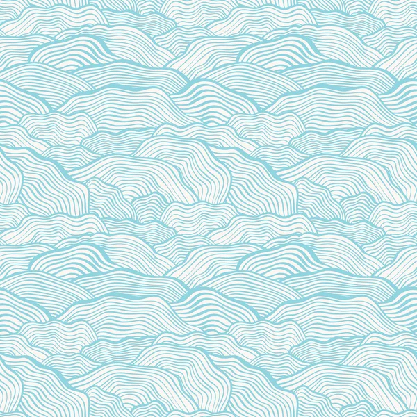 Seamless pattern with wavy scale texture — Stock Vector