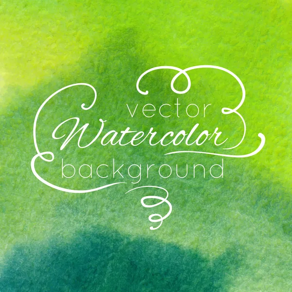 Watercolor abstract colorful textured background — Stock Vector