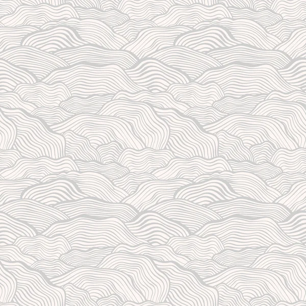Naadloze patroon met golvende schaal textuur — Stockvector