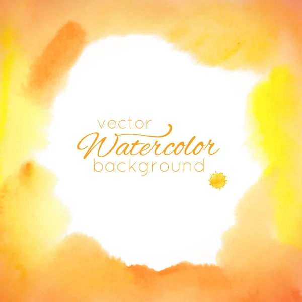 Watercolor abstract colorful textured background — Stock Vector