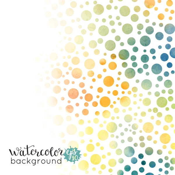 Abstracte achtergrond met polka dot ornament — Stockvector