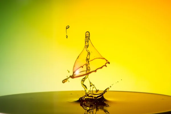 Scultura di liquido — Foto Stock