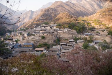 Pekin Çin antik köy