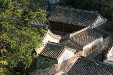 Pekin Çin antik köy