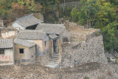 Pekin Çin antik köy