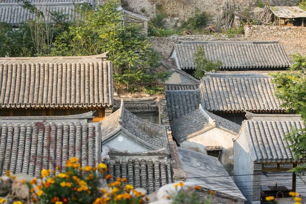 Древняя деревня в Пекине Китая — стоковое фото