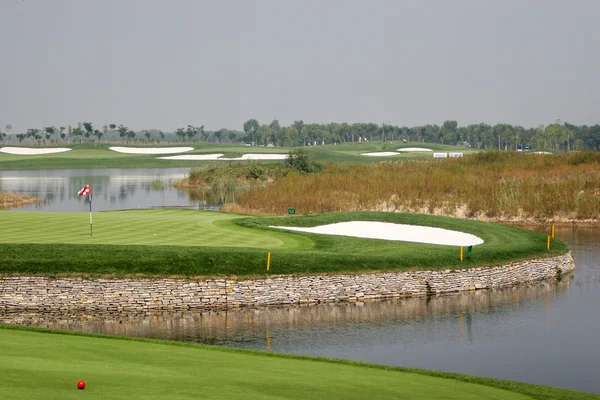 De golfbaan — Stockfoto