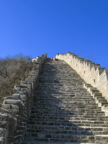 Große Mauer aus Porzellan — Stockfoto