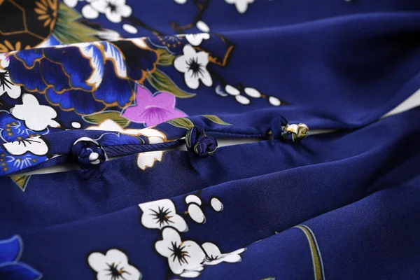 Chinese style pattern made of fabric scarves — Stock Photo, Image