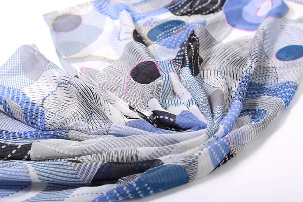 Kinesiska stil mönster gjorda av tyg halsdukar — Stockfoto