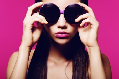 güzel genç kız yüz