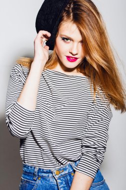 şık genç kız