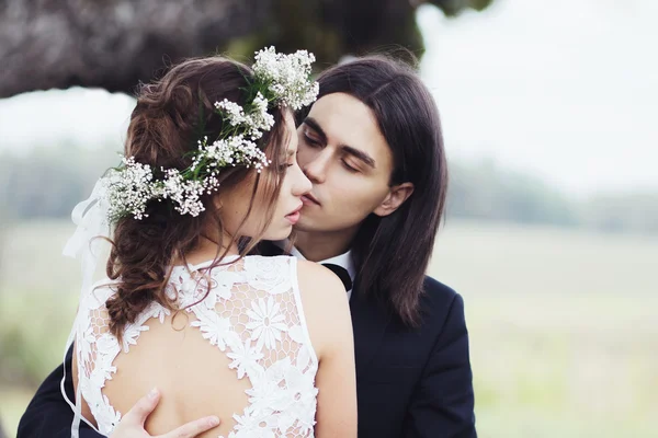 Wedding of a young couple — Stock Photo, Image