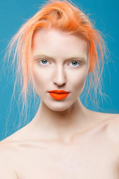 Beautiful redhaired woman — Stock Photo, Image