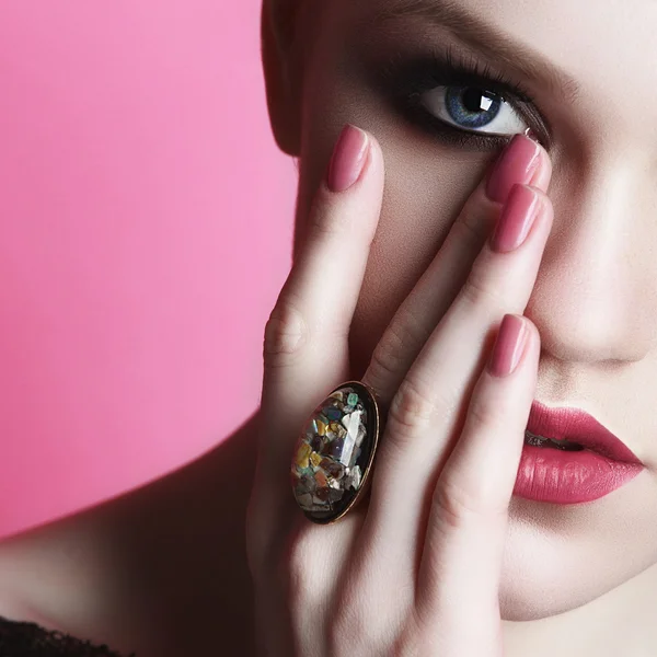 moda model kız yüz