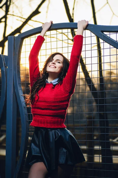 Beautiful young girl — Stock Photo, Image