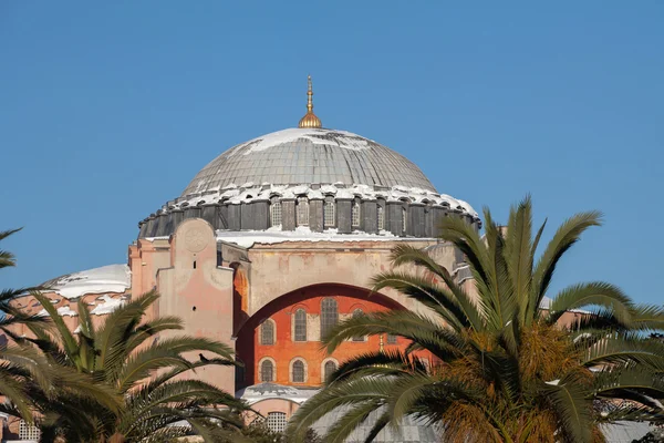 Ayasofya Müzesi kış, Istanbul, Türkiye 01.01.2016